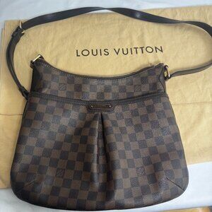 Pre-loved Authentic Louis Vuitton Bloomsbury PM in Damier Ebene Canvas